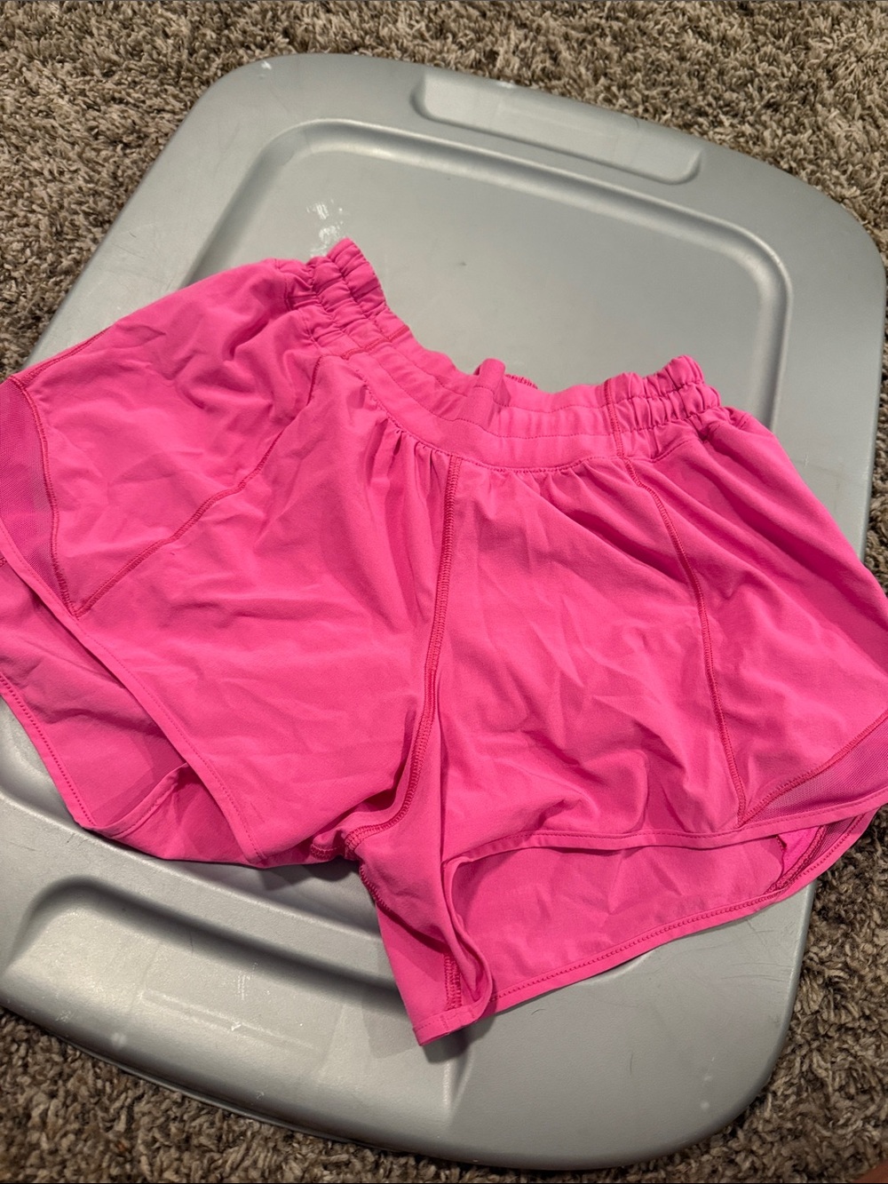 lululemon athletica Hot Pink Athletic Shorts